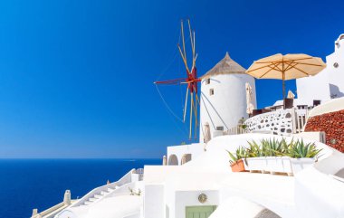 Oia Köyü Santorini Adası, Kiklad Adaları, Yunanistan