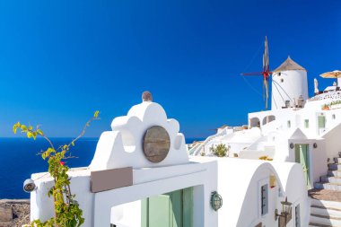 Güzel mimari Santorini Adası, cyclades, Yunanistan