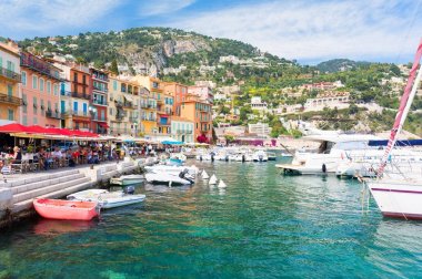 luxury resort in French riviera Villefranche-sur-Mer, cote d'azur, south France