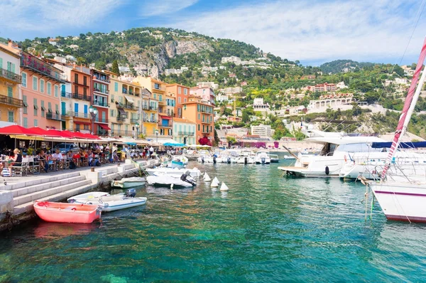Luxury resort in French riviera Villefranche-sur-Mer, cote d'azur, south France — Stock fotografie