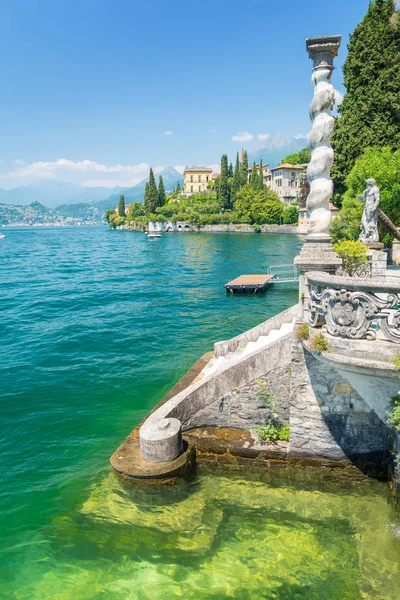 Incrível Lago Como Varenna Aldeia Itália — Fotografia de Stock