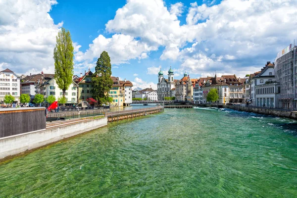 Lucerne Ville Suisse — Photo