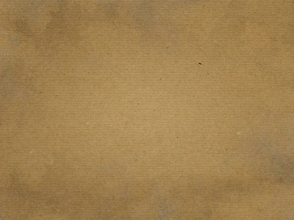 Texture de papier brun. Fond en carton sale — Photo