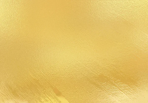 Goldglänzende metallische Folie. — Stockfoto