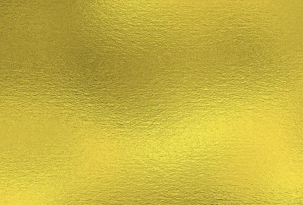 Fundo dourado. Folha metálica textura decorativa — Fotografia de Stock