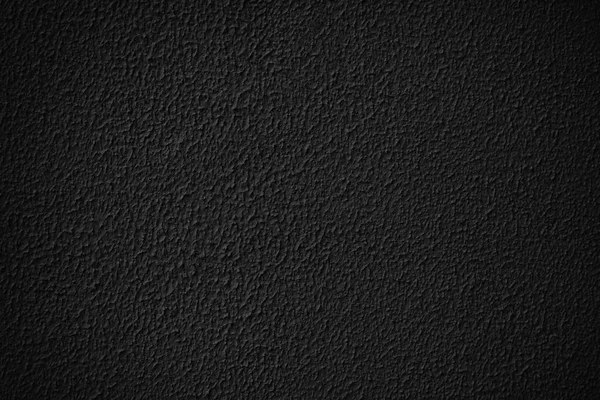 Texture murale en plâtre granuleux noir . — Photo