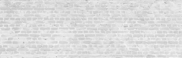 Bianco vecchio mattone struttura della parete — Foto Stock