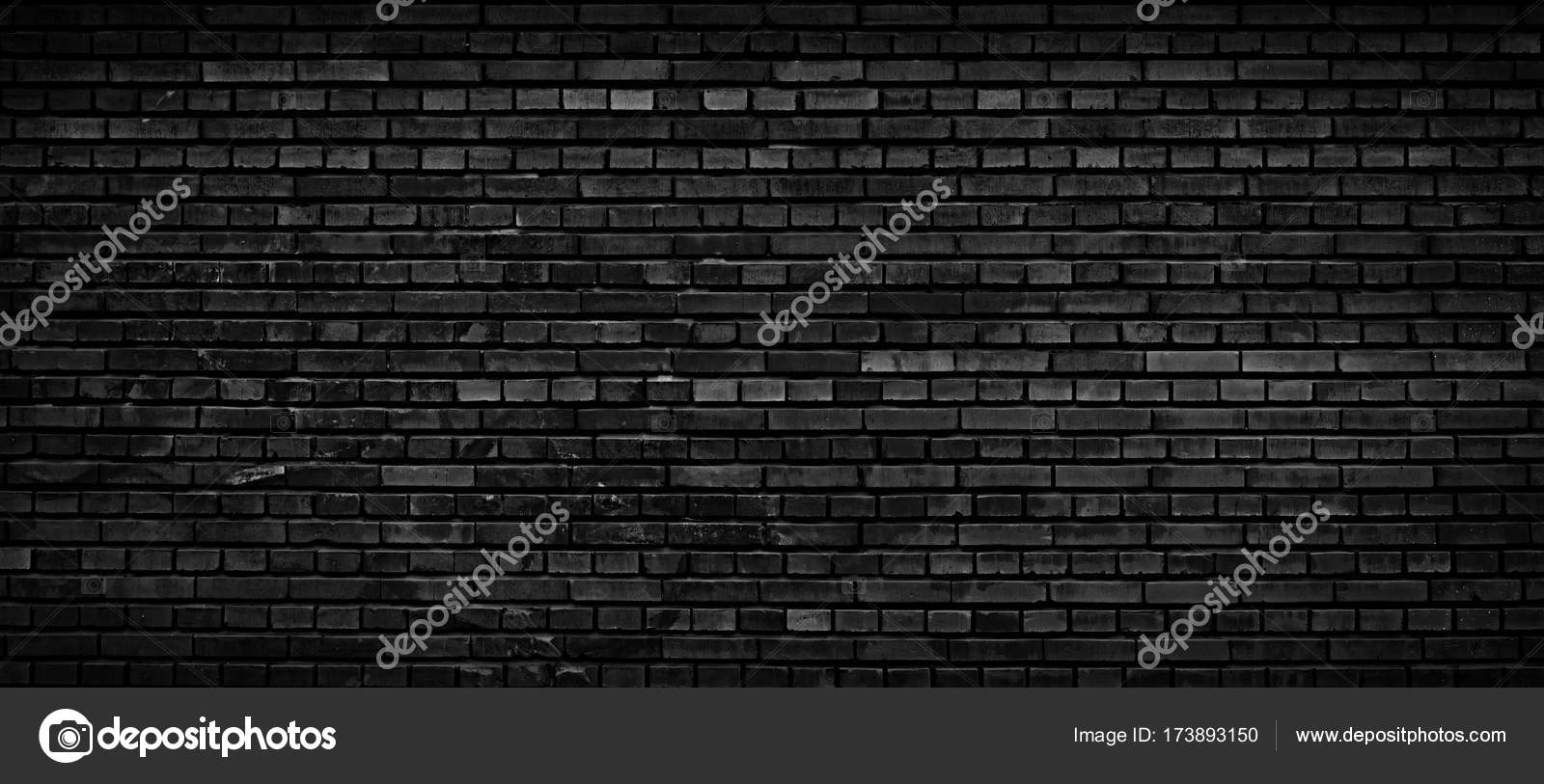 Black brick wall background. Stock Photo by ©Interpas 173893150
