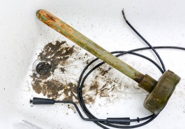 Banyoda bloke kanalizasyon