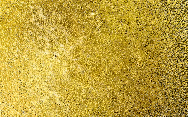 Texture in oro con graffi. Superficie di ottone dorato piatto sfondo — Foto Stock