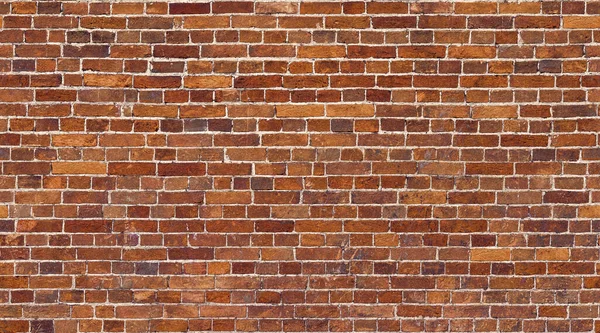 Red Brick Muur Naadloze Achtergrond Witgekalkte Stenen Textuur Achtergrond — Stockfoto