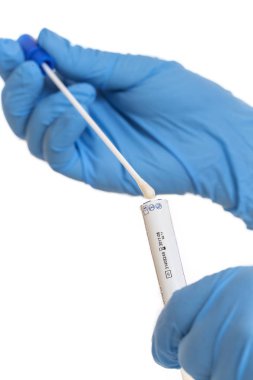 DNA testi için biyoteknoloji araştırma samplee.