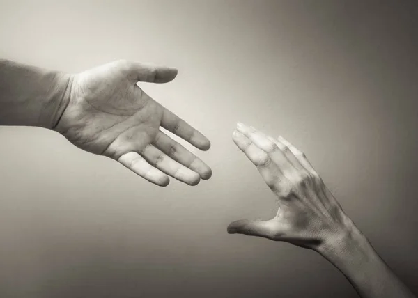 Hand Reaching Out Help — Stock Photo, Image