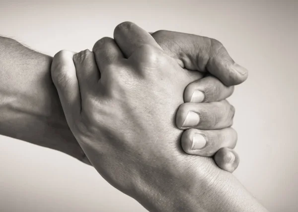 Give Helping Hand Unity Salvation — Stock Photo, Image