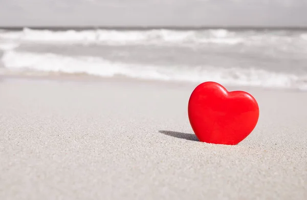 Heart Beach Location Hawaii — Stock Photo, Image