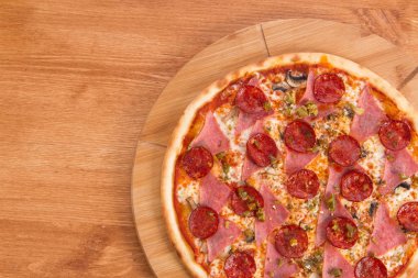 Pizza et için pizza menü