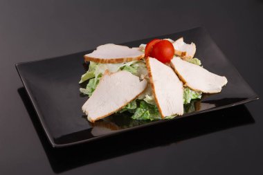 Sezar ile tavuk menü için