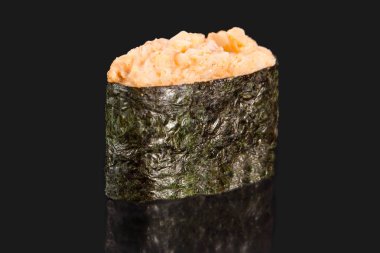 Japon yemek menüsü. Pişmiş suşi