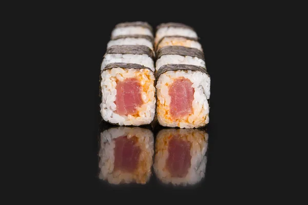 Japanese food menu. roll SPICE TUNA