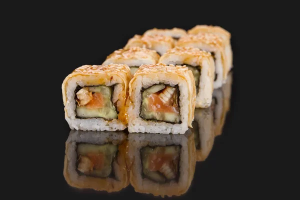 Menù per sushi bar. rotolare FUJI — Foto Stock