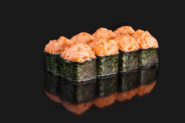 Sushi bar menü. Sült zsemlével — Stock Fotó