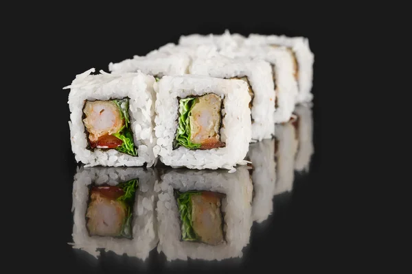 Menú Para Sushi Bar Rollo —  Fotos de Stock
