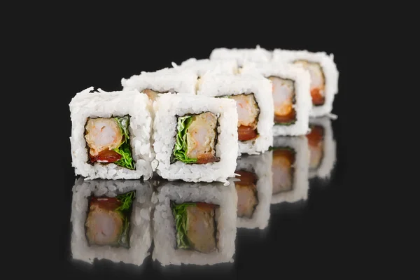 Menú Para Sushi Bar Rollo —  Fotos de Stock
