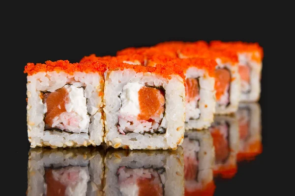 Menü für Sushi-Bar. Rollspielzeug — Stockfoto