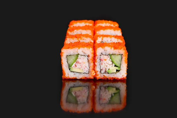 Menü für Sushi-Bar. Kalifornische Rolle — Stockfoto