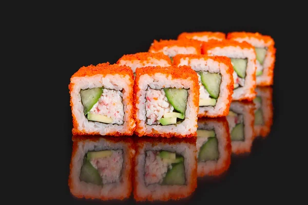 Menu for sushi bar. CALIFORNIA ROLL — Stock Photo, Image