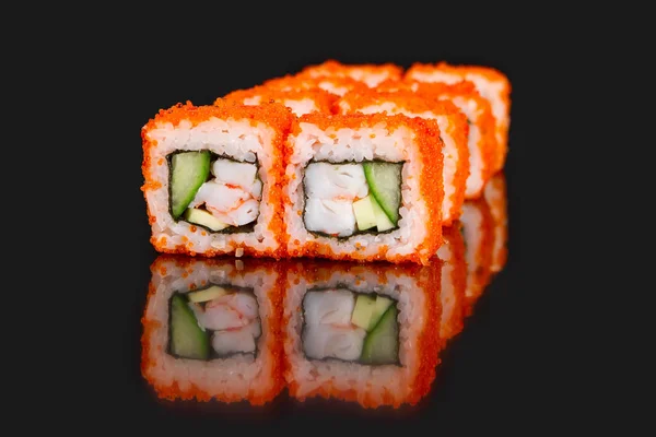Menu dla sushi bar. California Roll — Zdjęcie stockowe