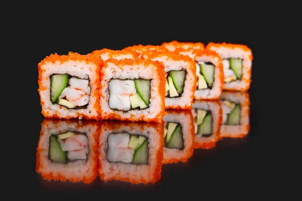 Menu para sushi bar. CALIFORNIA ROLL — Fotografia de Stock