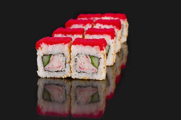Menu for sushi bar. roll CALIFORNIA LITE — Stock Photo, Image