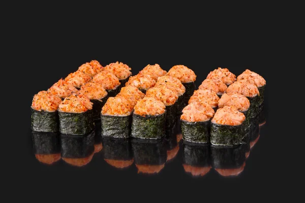 Japon yemek menüsü. Pişmiş seti