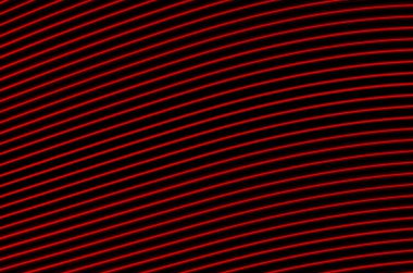 Bulanık sihirli neon ışık ışık efektleri eğri çizgiler