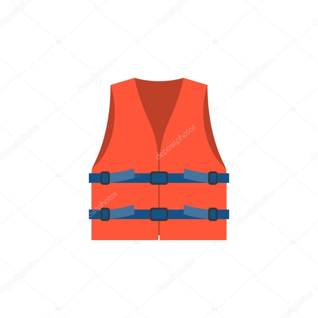 Download Life Vest Icon Red Life Vest Jacket For Children Illustration Vector Flat Design Vector Image By C Lukpedclub Gmail Com Vector Stock 125276248