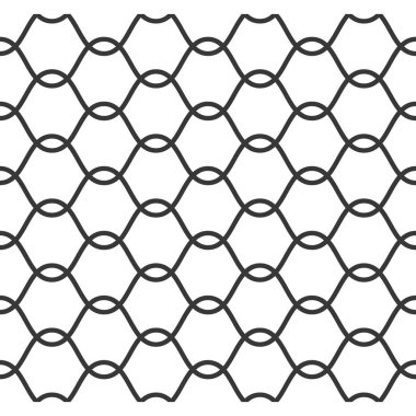 Model, ip net vektör siluet, seamless modeli