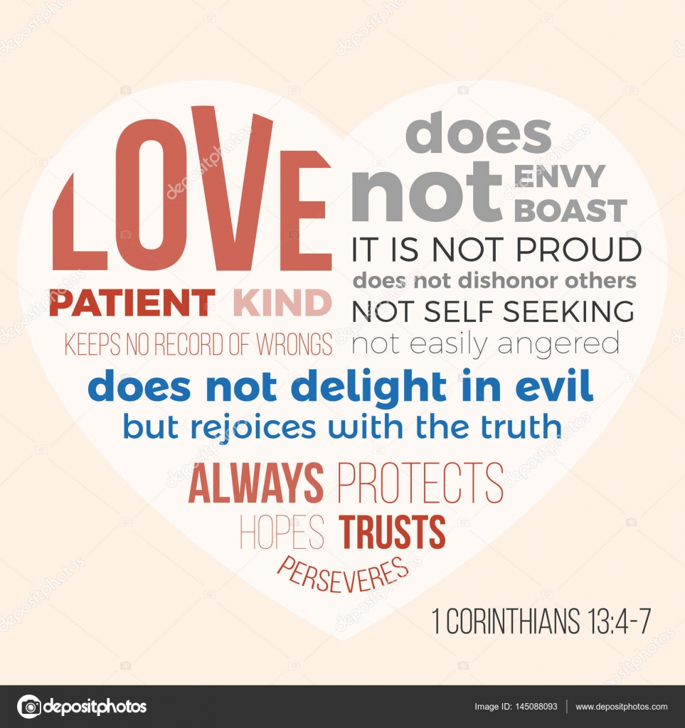 Super Pictures: 1 corinthians 13 4-7 | Bible verse for evangelist, 1 GI-75