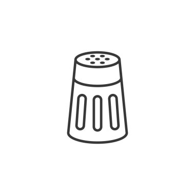 tuz ya da biber Çalkalayıcı anahat simgesi