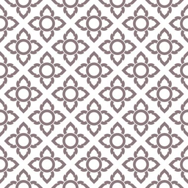 Dikişsiz desen, Tayland geleneksel tarzı