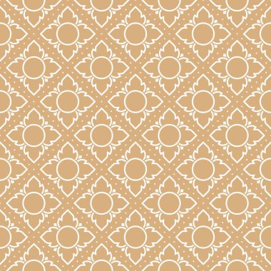 Dikişsiz desen, Tayland geleneksel tarzı