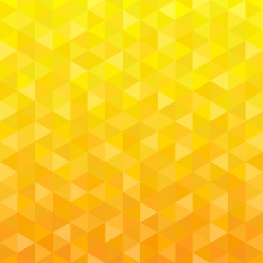 sarı renk üçgen geometrik arka plan