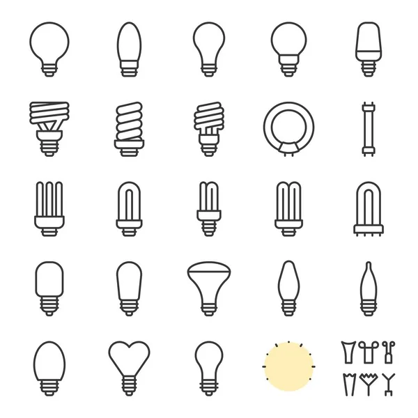 Ampul hazır, oluşturma kiti anahat simgesini