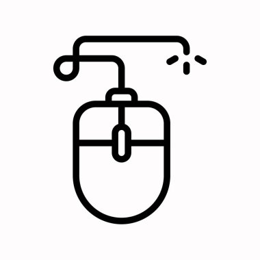 Fare vektörü, Kara Cuma çizgi simgesi