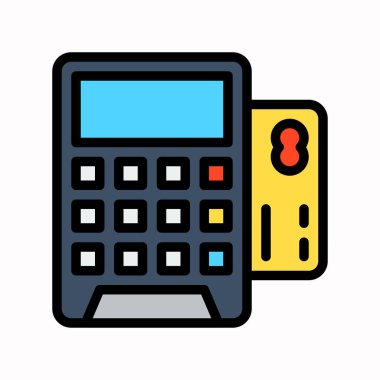 Ödeme terminali vektörü, Kara Cuma ile ilgili doldurulmuş simge