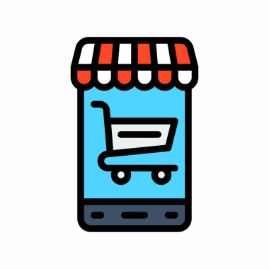 Mobil ticaret vektörü, Kara Cuma ile ilgili simge