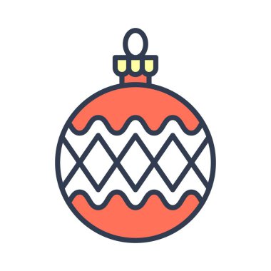 Noel süsleri, takılar ya da Noel topu dolu ikon