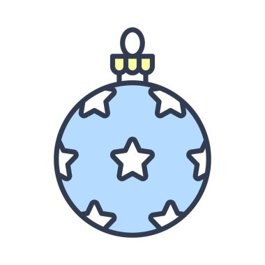 Noel süsleri, takılar ya da Noel topu dolu ikon