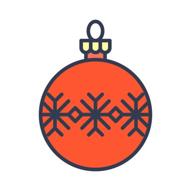 Noel süsleri, takılar ya da Noel topu dolu ikon