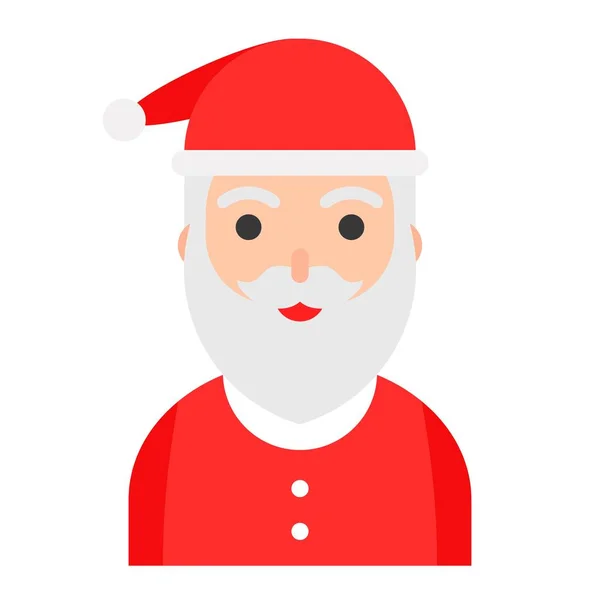 Vánoční avatar nebo zimní módní vektor, plochý styl — Stockový vektor